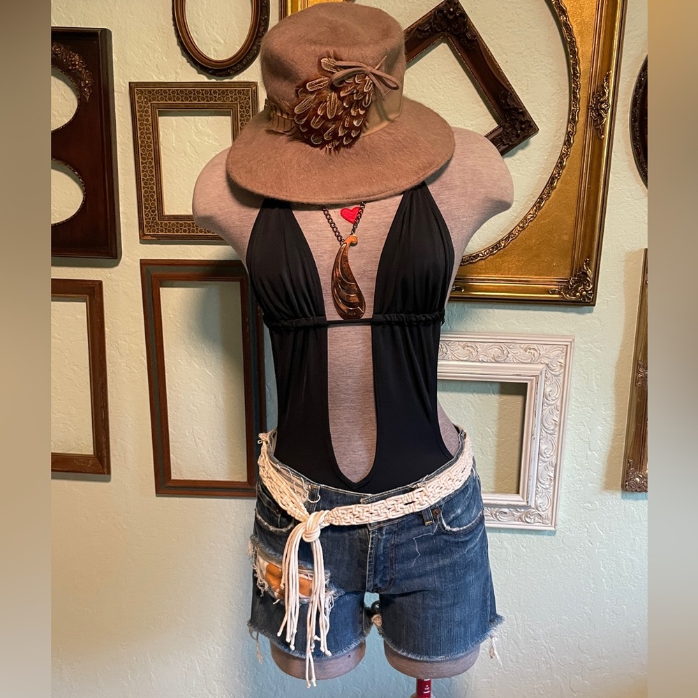 Vintage Boho Macrame Belt